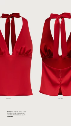 Top Frente Única Cetim na internet