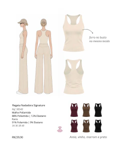 Regata Nadadora Signature - comprar online