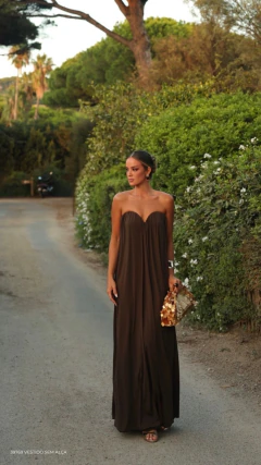 Vestido Sem Alça
