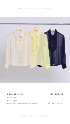 Camisa Juju na internet