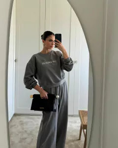 Calça Pantalona Moletom - loja online