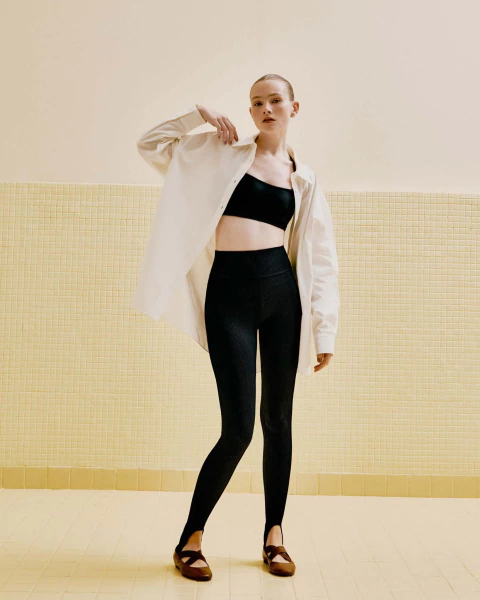 Calça Legging De Pézinho