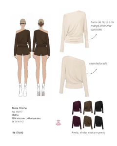 Blusa Donna - comprar online