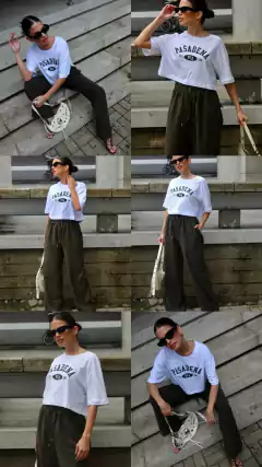 Imagem do Tee Cropped Pasadena