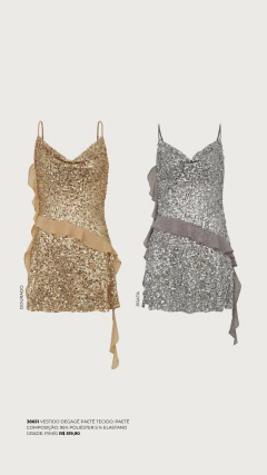 Vestido Degage Paete na internet