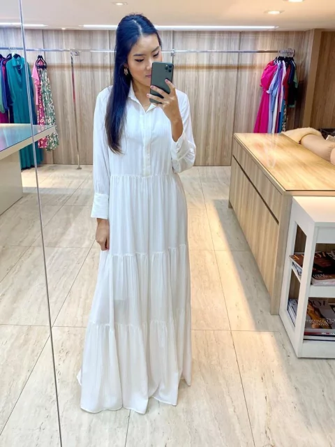 Vestido Longo Viscose