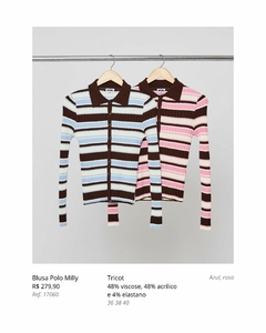 Blusa Polo Milly na internet