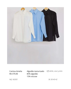 Camisa Amélia - Dress2shine