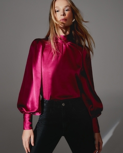 Blusa Cetim Silvia