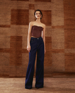 Calça Jeans Palazzo - Dress2shine