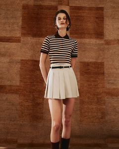 Shorts Saia com Pregas e Cinto Removível - Dress2shine