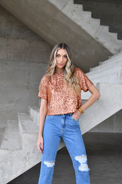 Cropped Paetê - loja online