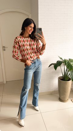 Tricot Estampado na internet