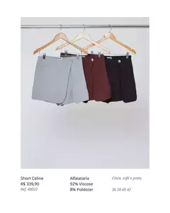 Short Saia Celine na internet