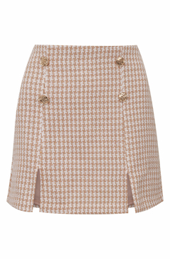 Shorts Saia Tweed Pied Poule na internet