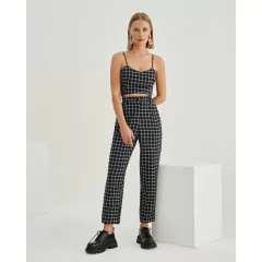 Calça Xadrez Kim - comprar online