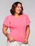 Blusa Manga Jabô Rosa - comprar online