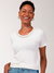 T-shirt Bordada Gola Cristal - comprar online