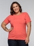 Blusa Raglã Coral