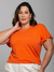Blusa Manga Sino Laranja - comprar online