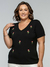 T-shirt Mini Tulipas Bordada - comprar online