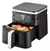 Freidora de Aire airfryer 7 Litros 2000w Doble Coccion Ditron