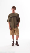 Remera Harvey Troop Army Verde