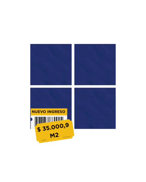 Revestimiento 20x20 Wave Dark Cobalt $35.000,90 m2 - comprar online