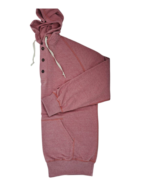 BUZO CANGURO RUSTICO - JERSEY DOBLE