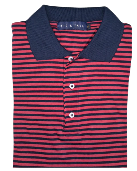 CHOMBA MANGA CORTA JERSEY RAYADO DISEÑO RJ65