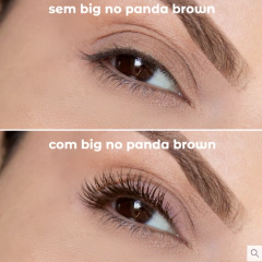 MÁSCARA DE CÍLIOS BIG NO PANDA BROWN 5G - VIZZELA na internet