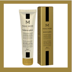 HIDRATANTE FACIAL BALANCE GLOW GOLD 60G MAKE MORE