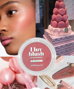 BLUSH CREMOSO - LUV BEAUTY na internet