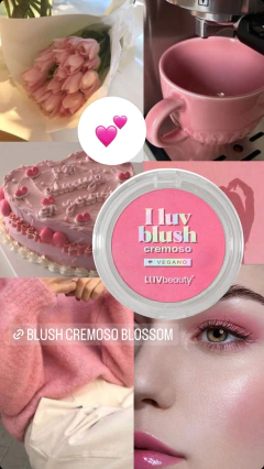 BLUSH CREMOSO - LUV BEAUTY na internet