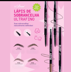 LÁPIS DE SOBRANCELHA ULTRAFINO GO BROW RUBY KISSES - loja online