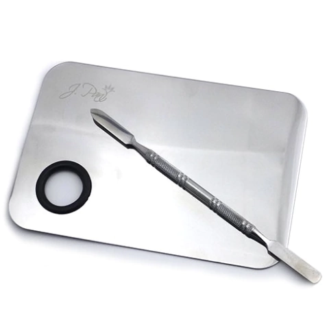 KIT PLACA + ESPATULA INOX J.PAN