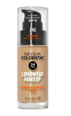 BASE REVLON COLORSTAY PELE MISTA E OLEOSA 30ML