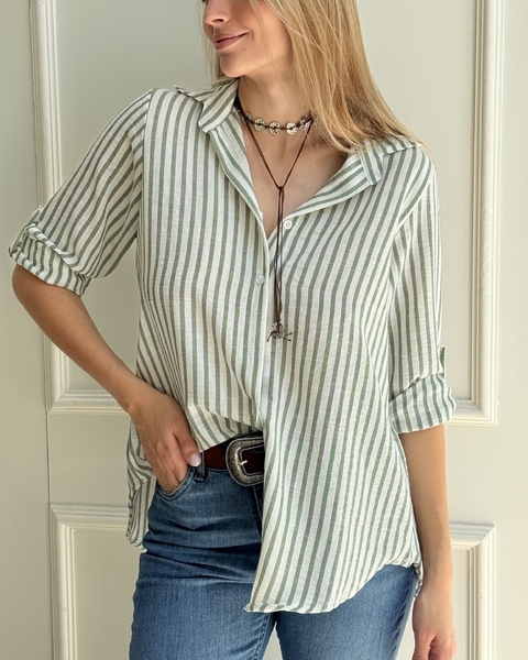 CAMISA LINO CORAL - comprar online