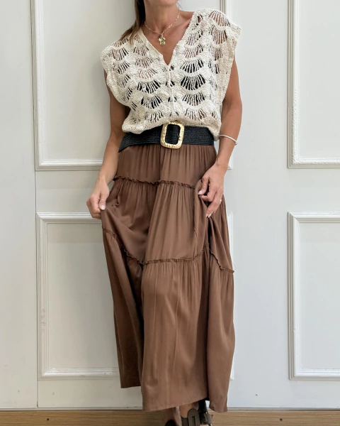 POLLERA LARGA TRAVIARA - comprar online