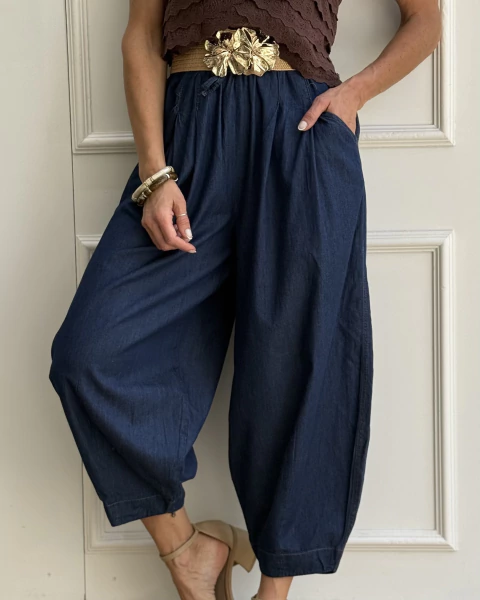 PANTALON SIMIL JEAN CAMELIA - comprar online