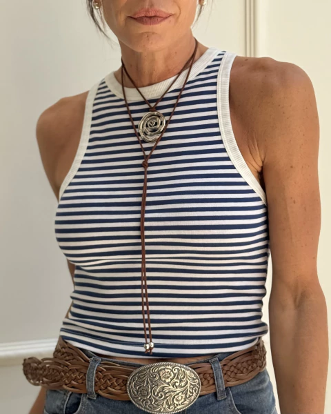 MUSCULOSA RAYADA MICHEL - comprar online