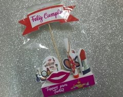 Adornos para Torta con Cartel y Bengala en internet