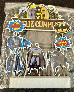 Adorno Toppers Madera BATMAN