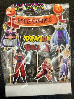 Adorno Toppers Madera DRAGON BALL Z