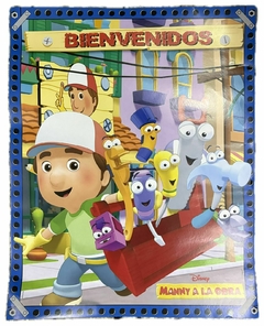 Afiche MANNY A LA OBRA