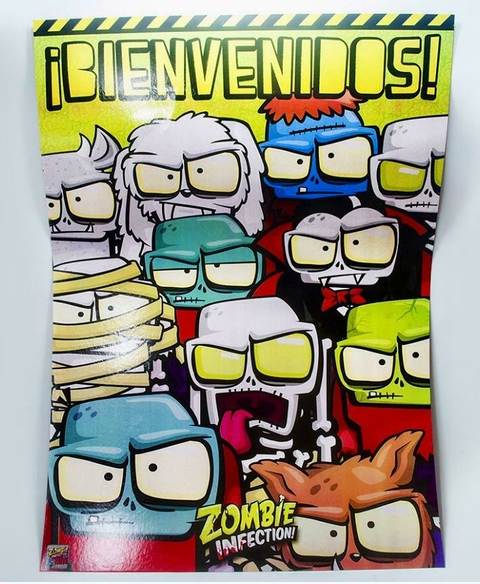 Afiche PLANTAS VS ZOMBIES/ZOMBIES - comprar online