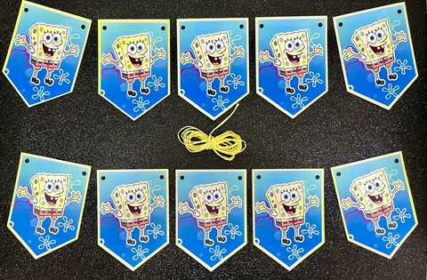 Banderín Chico BOB ESPONJA