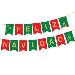 Banderín Feliz Navidad