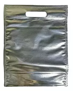 Bolsa Friselina Metalizada 22x29 en internet