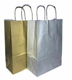 Bolsa Papel Metalizada 22X30